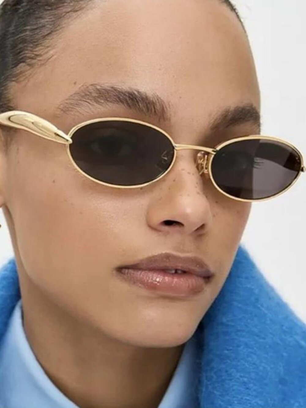 Retro Small Oval SunGlasses
